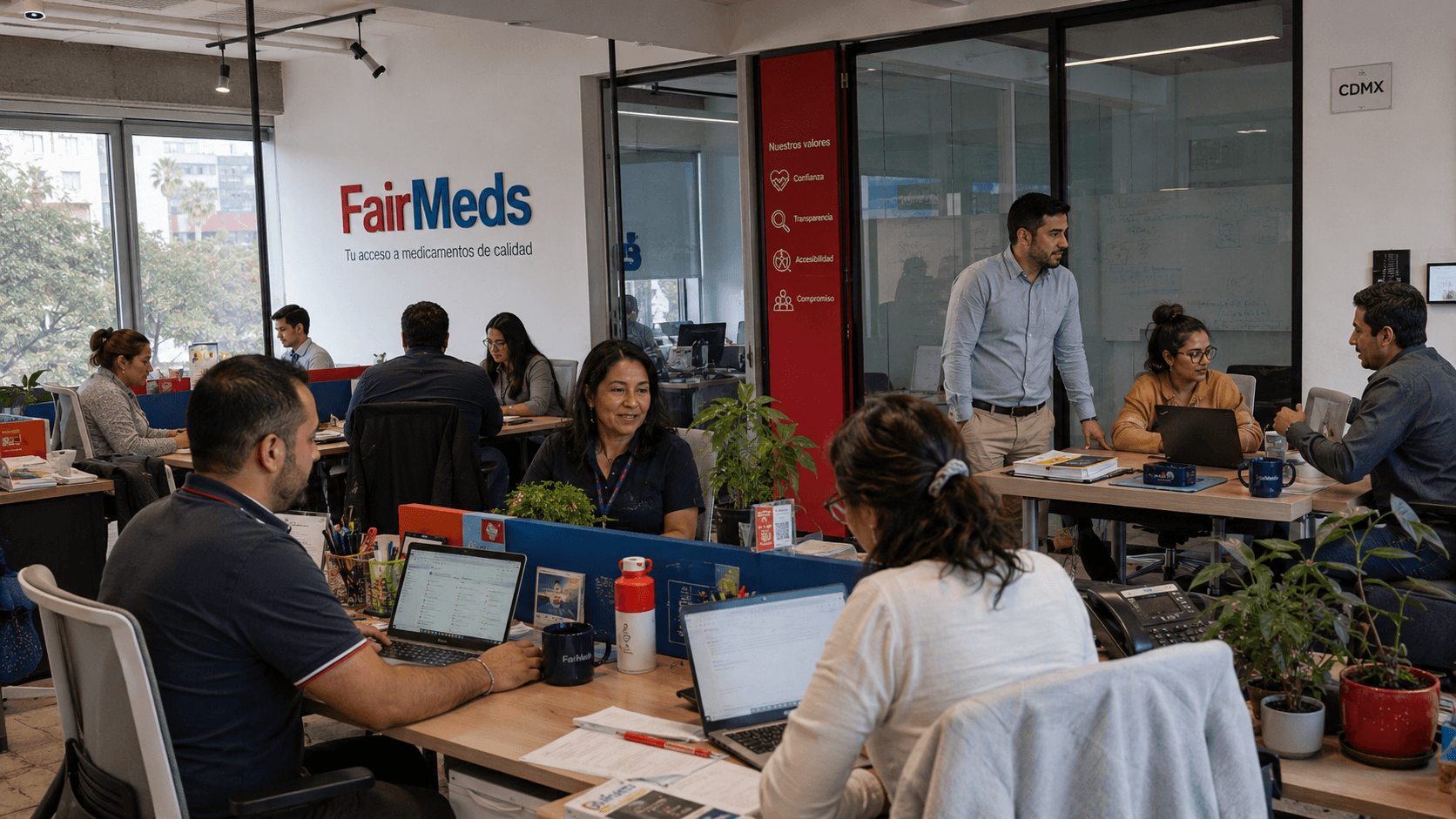 The FairMeds team at work