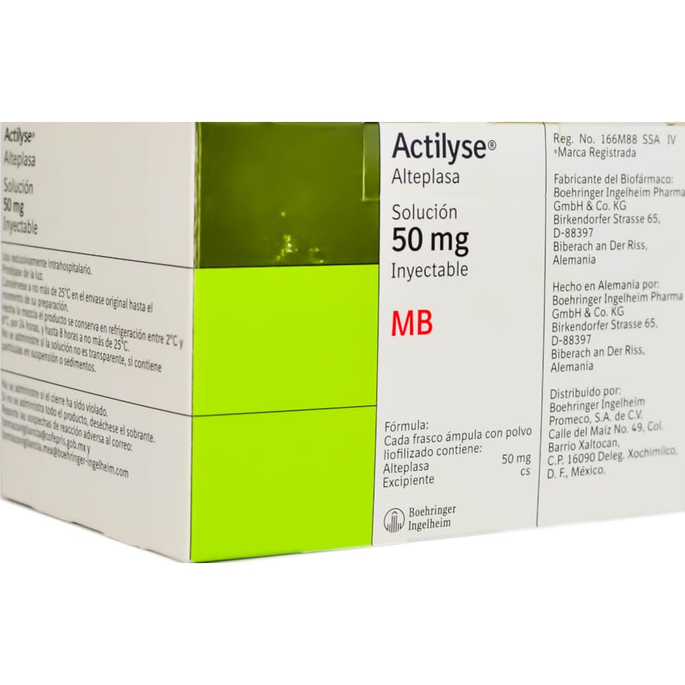 Activase (Actilyse) 50mg – Save 50% | FairMeds