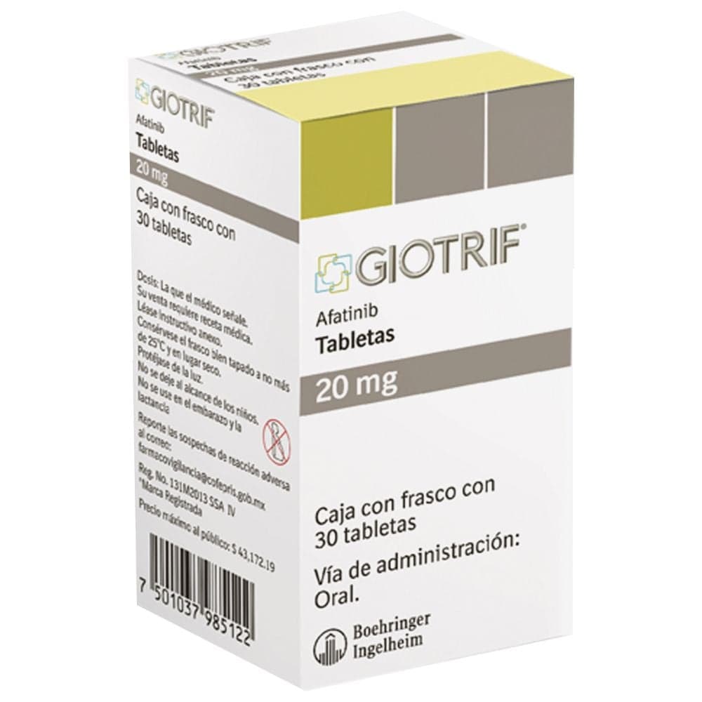 Gilotrif (Giotrif) 20mg – Save 65% | FairMeds